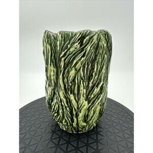 Vtg 6" N-249 Sequoia By E. O. Brody Green Vase